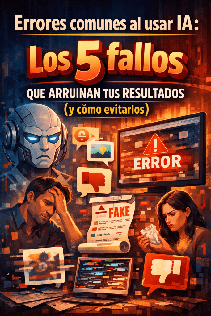 errores comunes al usar ia