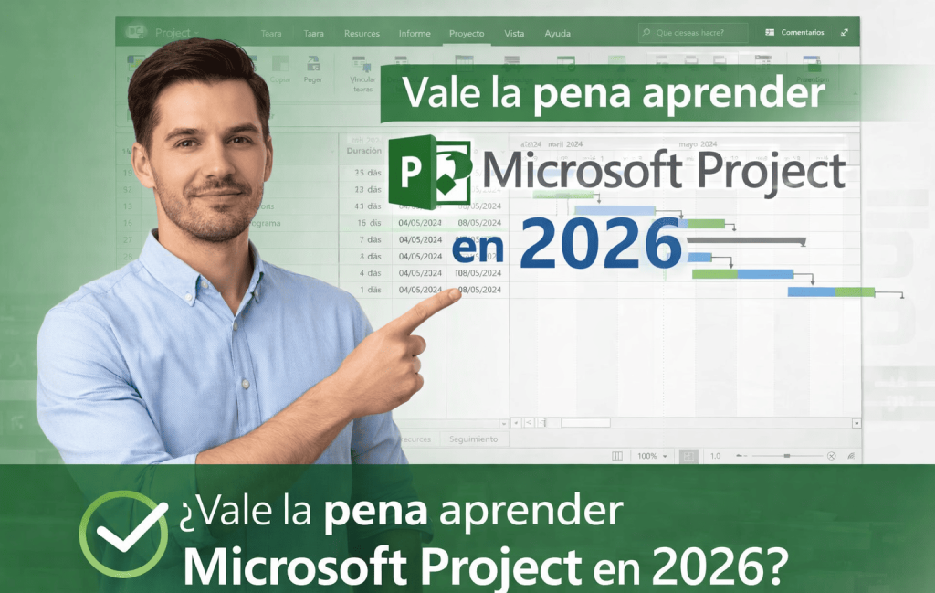 Vale la pena aprender Microsoft Project en 2026?