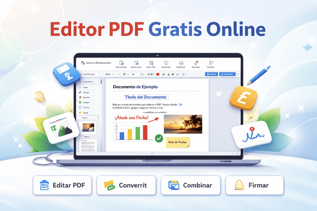 Editor PDF gratuito online