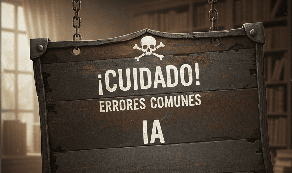 errores al usar aplicaciones de inteligencia artificial por primera vez