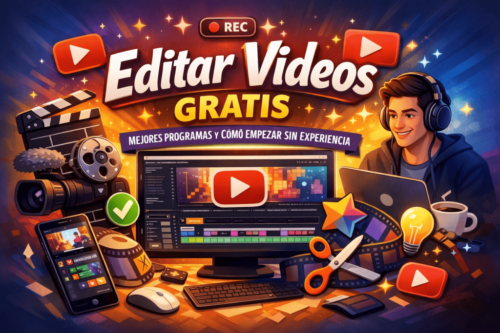 mejores programas para editar videos gratis en 2026 en ordenador